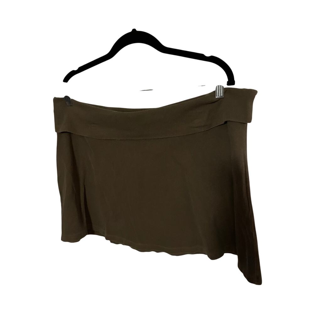 Old Navy Ultra Low Waist Skirt – Brown & Green – Size XL – Casual & Comfy